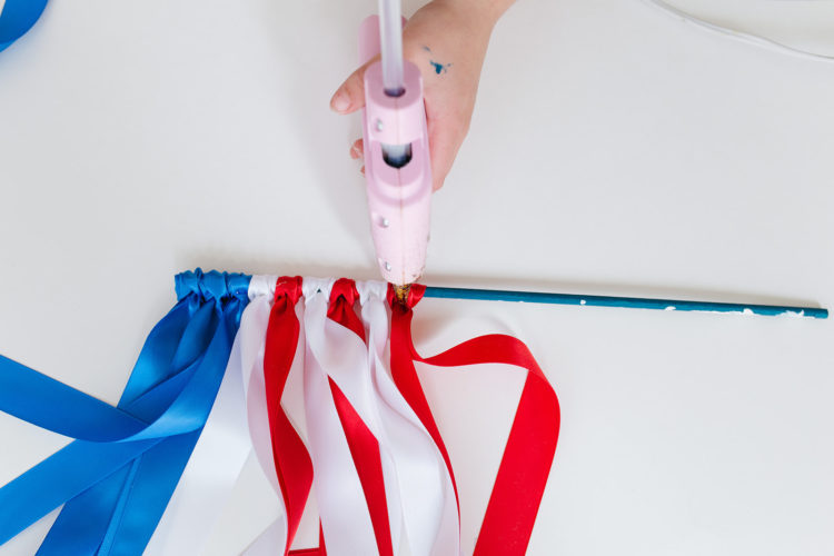 4th of July Ribbon Wand