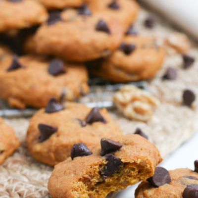 Pumpkin Chocolate Chip Cookies