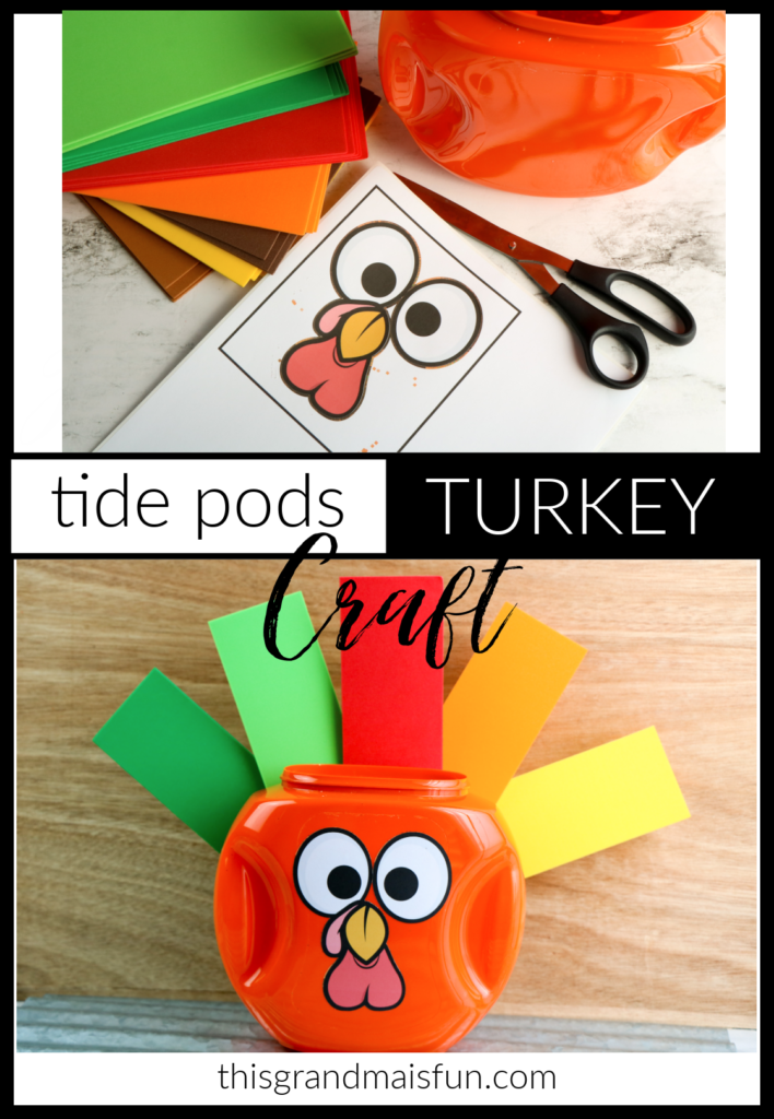 Tide Pods Turkey Craft