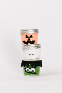 Halloween Slime Jars
