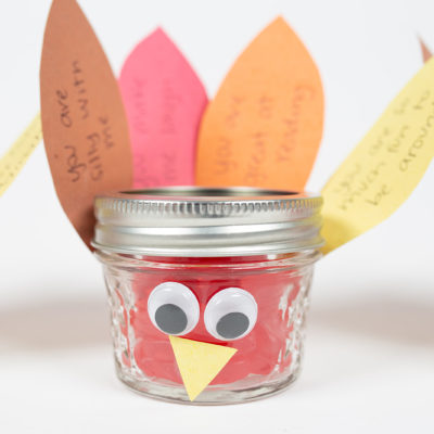 Mason Jar Turkey Favors