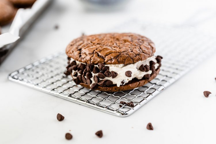 Chocolate Chip Brownie cookies