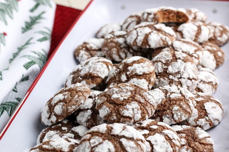 Chocolate Crinkle Cookies