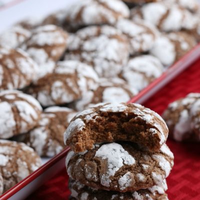 Chocolate Crinkle Cookies