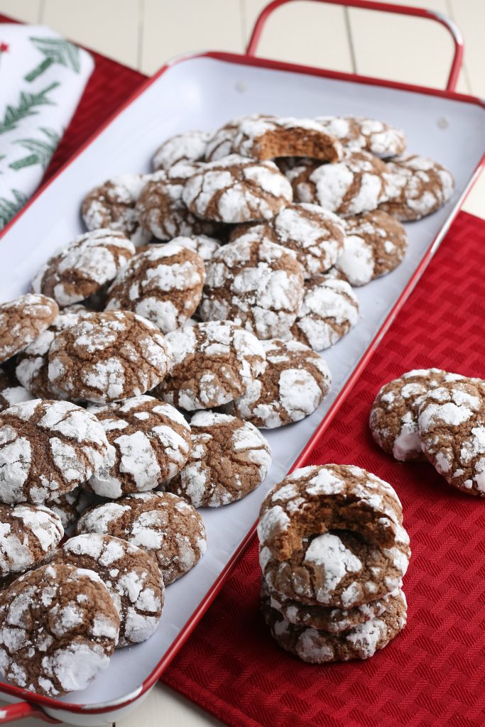 Chocolate Crinkle Cookies