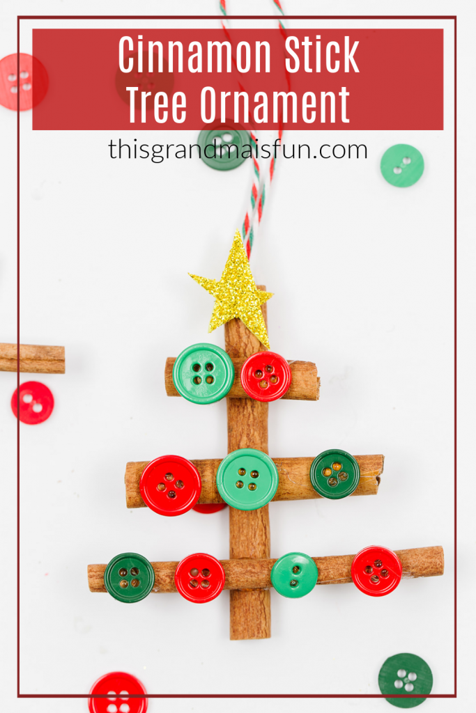 Cinnamon Stick Christmas Tree Ornament