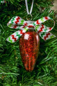 Christmas Glitter Ornaments