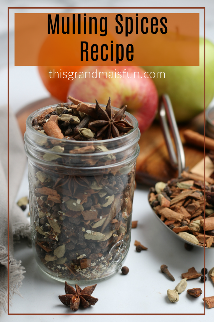 Mulling Spices - Use to create a wonderfully spiced apple cider or simmer on your stove top. Either way, your kitchen will be filled with the wonderful smells of Christmas!