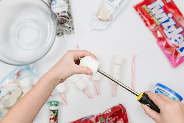 Marshmallow Snowman Craft