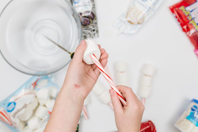 Marshmallow Snowman Craft