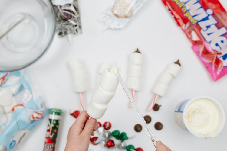 Marshmallow Snowman Craft