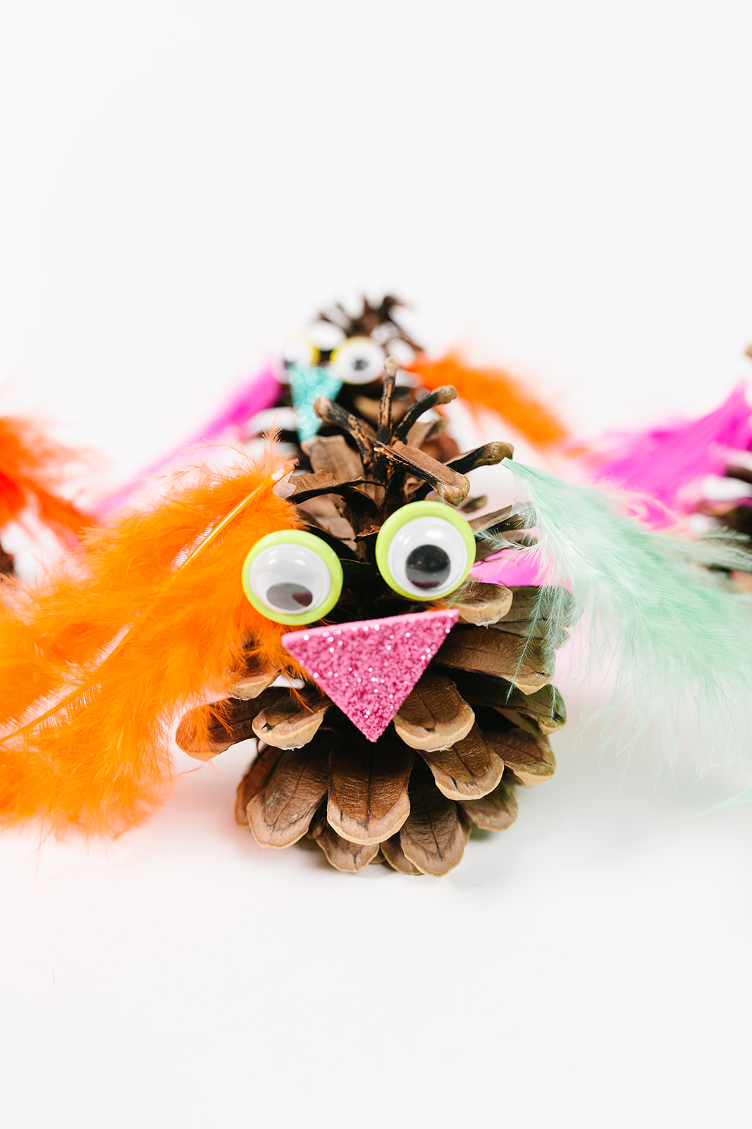 Pine Cone Owl Craft Tgif This Grandma Is Fun