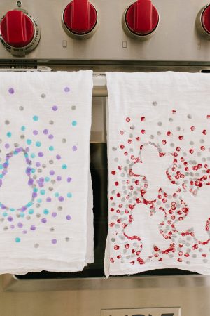 Christmas Kitchen Towel Craft