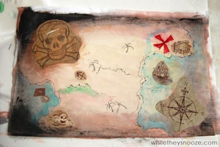 DIY Treasure Map