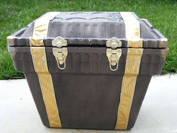 DIY Homemade Pirate Treasure Chest