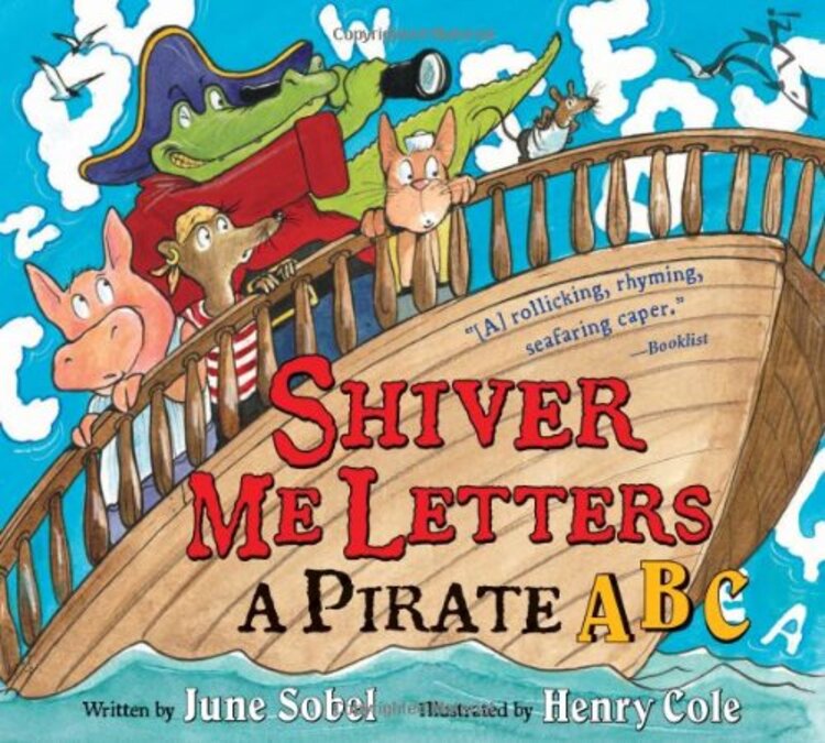 Shiver Me Letters Pirates' Book